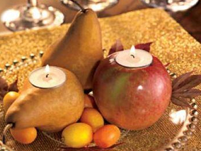 Φτιάξτε κεριά με φρούτα..